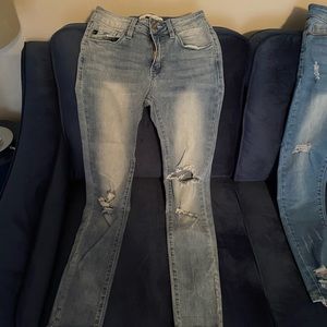 Two pairs of jeans